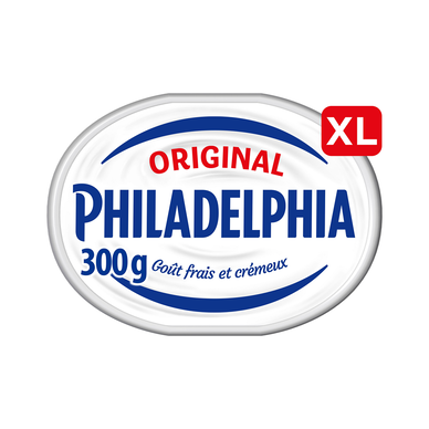 Fromage à tartiner Nature PHILADELPHIA - Barquette de 300g