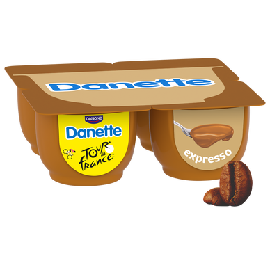 Crème dessert expresso DANETTE 4x125g
