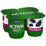 Yaourt aux fruits bifidus pruneau ACTIVIA - 4x125g