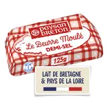 Beurre moulé demi sel PAYSAN BRETON, 80%mg, 125g