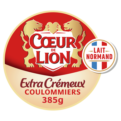 Coulommiers l'extra crémeux COEUR DE LION - 385g