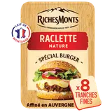 Fromage en tranche raclette spécial burger RICHESMONTS - 6 tranches 140g
