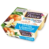 Compote pomme vanille SSA CHARLES & ALICE 4X97g