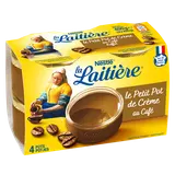 Crème dessert café Le Petit Pot de Crème LA LAITIERE - 4x100g