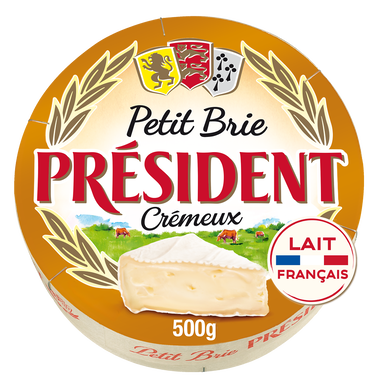 Petit Brie crèmeux PRESIDENT - 500g