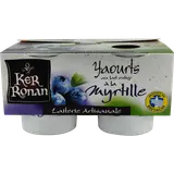 Yaourts aux myrtilles KER RONAN - 4x125g