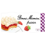 Dessert Fraisier BONNE MAMAN   -  2 pots de 100g