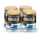 Empresure chocolat noisette MALO, 4 pots de 125g