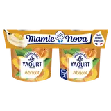 Yaourt Gourmand Abricot MANIE NOVA, 2x150g
