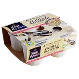 Crème dessert vanille bourbon KER RONAN - 4x105g