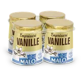 Emprésuré sucré à la vanille lait pasteurisé MALO 4x125G