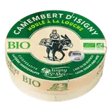 Camembert d'ISIGNY BIO moulé à la louche, ISIGNY SAINTE MERE, 22% de MG, 250g