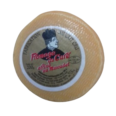 Fromage du Curé, rond, affiné au Muscadet, 200g
