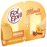 Fromage en tranches duo minis FOL EPI - 2x6 tranches 120g