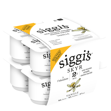 Skyr vanille LA LAITIERE 8x100g