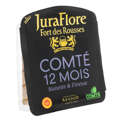 Comté 12 mois noisette & finesse AOP 35%mg JURAFLORE 200g