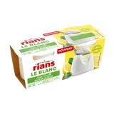 Faisselle Fromage Blanc saveur citron RIANS 2x100g