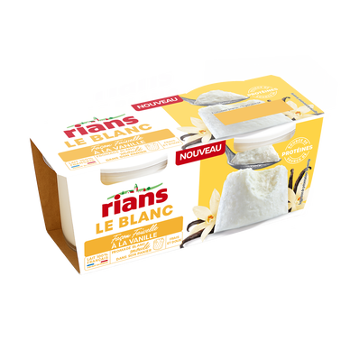 Faisselle vanille RIANS 2x100g
