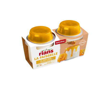 Faisselle miel RIANS 2x120g