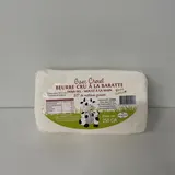 Beurre cru de barrate demi-sel. GAEC CHEREL. 250g