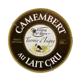 Camembert au lait cru 22% MG TERROIR D'ISIGNY 250g