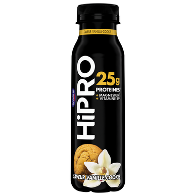 Yaourt à boire vanille cookie protéiné 0%mg HIPRO - 300g