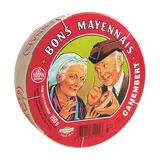 Camembert au lait pasteurisé BONS MAYENNAIS, 22%MG, 250g
