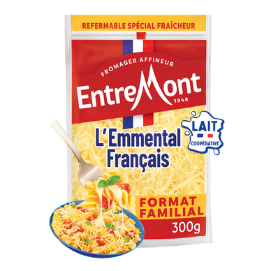 Fromage râpé Emmental ENTREMONT - 300g