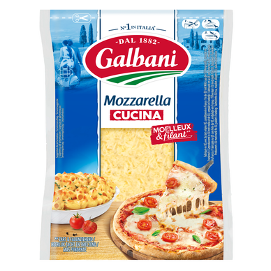 Mozzarella Cucina râpée moelleuse et fondante GALBANI  - 150g