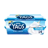 Yaourt à la grecque nature YAOS - 4x150g