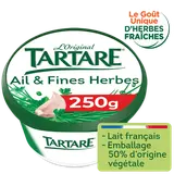 Fromage à tartiner ail et fines herbes 33%mg TARTARE - 250 g
