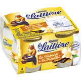 Yaourts vanille au lait entier LA LAITIERE - 4x125g