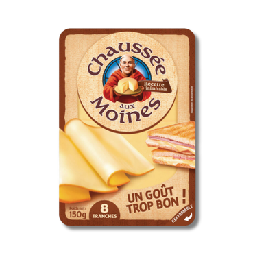 Fromage en tranches moelleuses CHAUSSEE AUX MOINES x8 - 150g