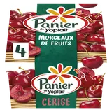 Yaourt aux fruits à la cerise PANIER DE YOPLAIT - 4x125g