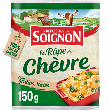 Fromage râpé chèvre SOIGNON - 150g