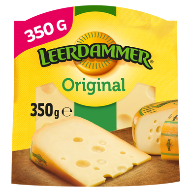 Fromage pasteurisé LEERDAMMER Original 27,5%MG portion 350g