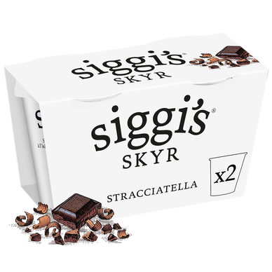 Skyr stracciatella 3% MG SIGGI'S - 2x140g