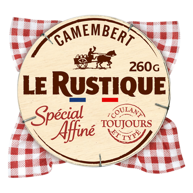 Camembert spécial affiné LE RUSTIQUE - 260g
