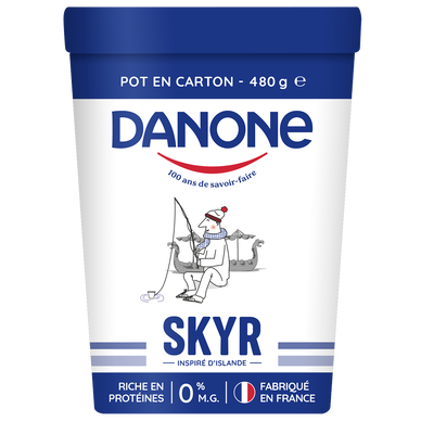 Skyr nature 0% mg DANONE - 480g