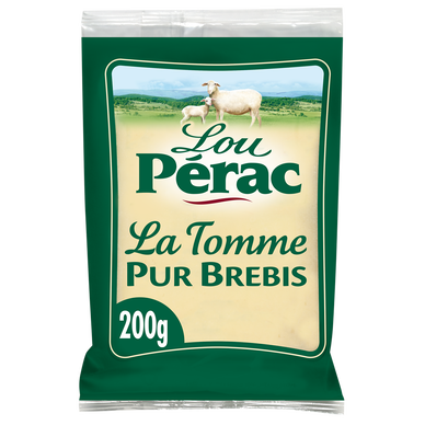 Tomme de brebis 33%mg LOU PÉRAC - 200g