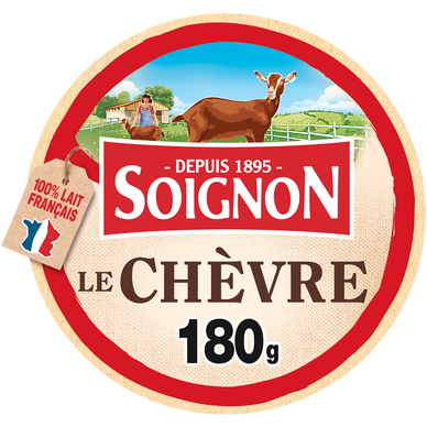 Fromage de chèvre pâte molle SOIGNON - 180g