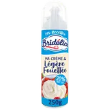 Crème sucrée sous pression UHT BRIDELICE, 20%MG , 250g