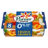 Yaourt aux fruits jaunes 0%mg PANIER DE YOPLAIT - 8x125g