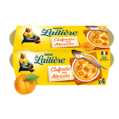 Clafoutis aux abricotsLA LAITIERE - 4 pots de 85g