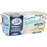 Douceur de brebis à la vanille LE PETIT BASQUE, 4x100g