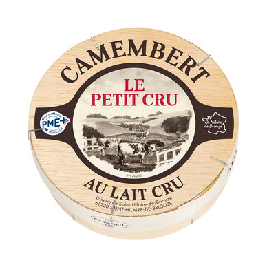 Camembert au lait cru 22%mg LE PETIT CRU 250g