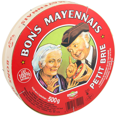 Petit brie Le Bon Mayennais, 27%MG, 500g