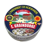 Camembert AOP de Normandie au lait cru 20%MG GRAINDORGES 250g