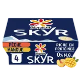 Skyr pêche et mangue YOPLAIT SKYR - 4x100g