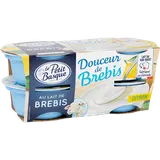Douceur de brebis au citron LE PETIT BASQUE, 4x100g